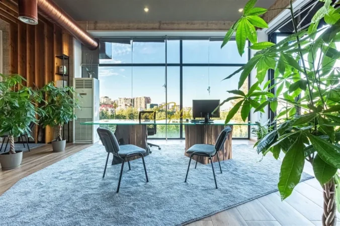 Tirane, jepet me qera zyre Kati 0, 110 m² 600 € (KOPSHTI BOTANIK)