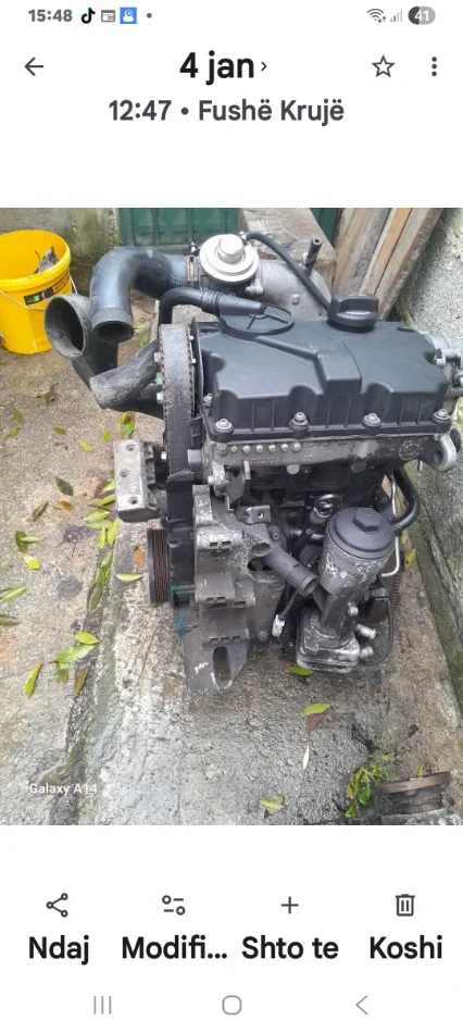 Tirane, shes motor Shitet motor vw polo 1.4 tdi i kompletuar , 401 €