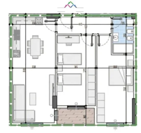 Tirane, shes apartament 2+1 Kati 1, 110 m² 137.000 € (paskuqan)
