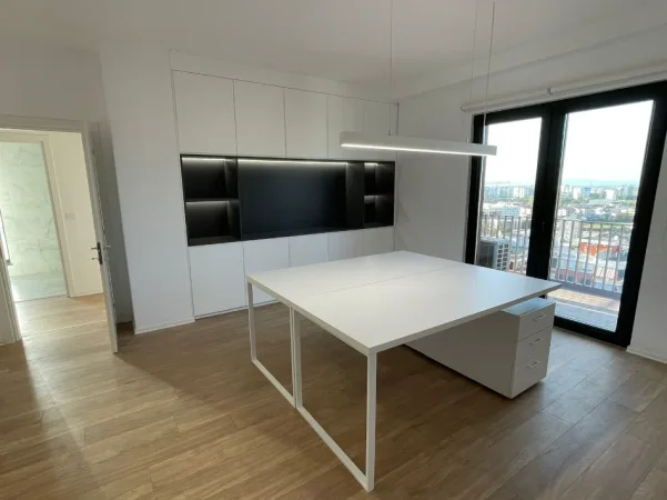 Tirane, jepet me qera zyre Kati 13, 124 m² 1.500 € (Rruga e Kavajes)