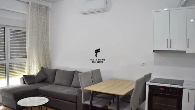Tirane, jepet me qera apartament 1+1 Kati 5, 60 m² 450 € (ALI DEMI)
