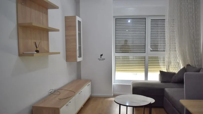 Tirane, jepet me qera apartament 1+1 Kati 5, 60 m² 450 € (ALI DEMI)