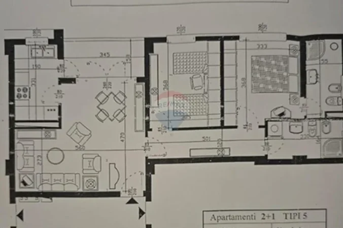 Tirane, shitet apartament 2+1 , 105 m² 250.900 € 