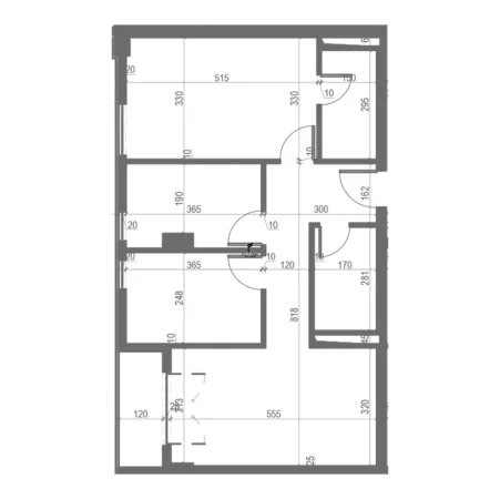 Tirane, shitet apartament 3+1 Kati 1, 99 m² 114.500 € (KAMEZ)