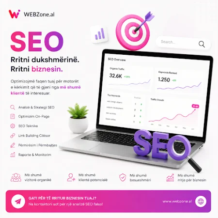 Ndertim & Krijim Faqe Interneti - WebZone