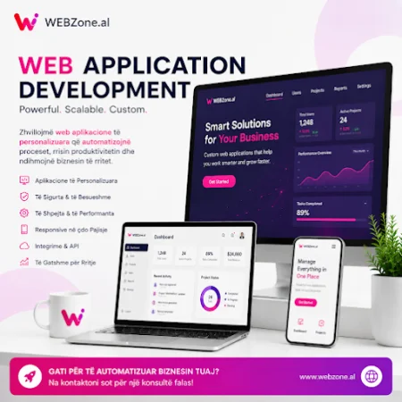 Ndertim & Krijim Faqe Interneti - WebZone