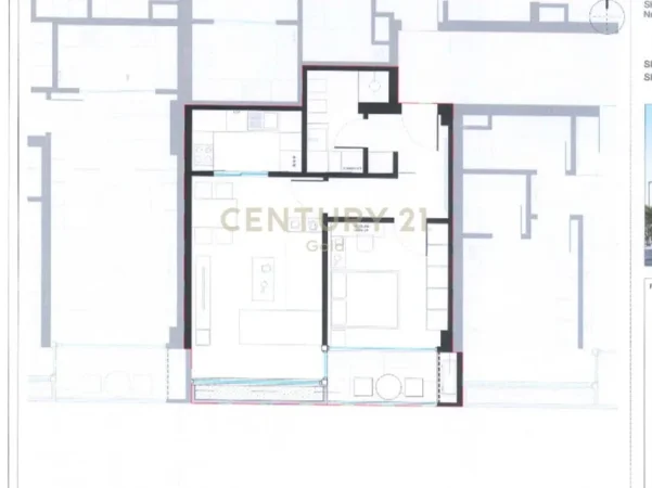 Tirane, shitet apartament 1+1+Ballkon Kati 18, 78 m² 170.500 € (dritan hoxha)