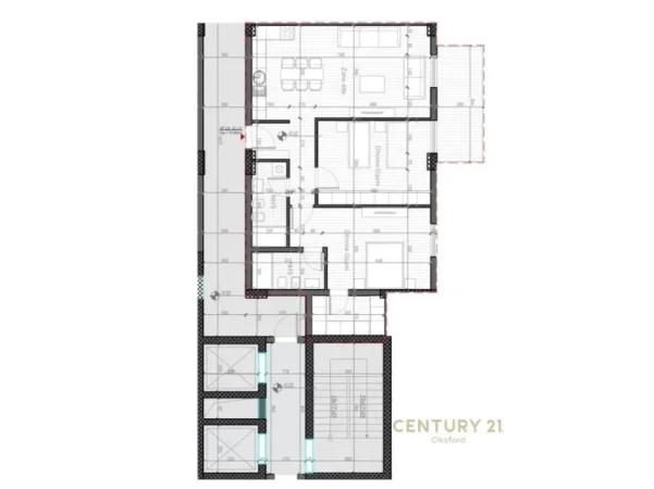 Tirane, shitet apartament 2+1 Kati 2, 127 m² 203.872 € 