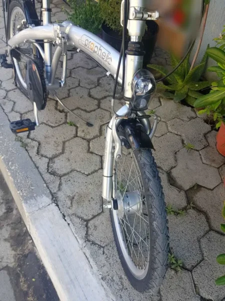 Lushnje, shes Biçikletë me palosje "PROPHETE". 20". ÇMIMI 150 EURO gri metalizato 150 €