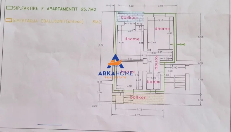 Tirane, jepet me qera ambjent biznesi Kati 0, 65 m² 800 € 