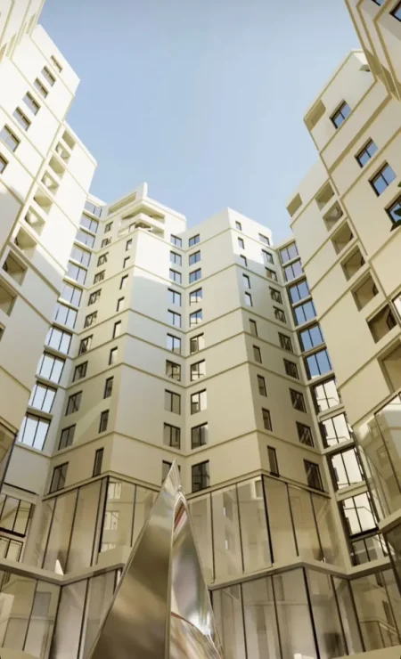 Tirane, shitet dyqan Kati 0, 90 m² 405.000 € (COLONNADE RESIDENCE)