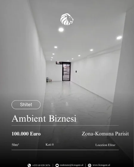 Tirane, shes dyqan Kati 0, 50 m² 100.000 € 
