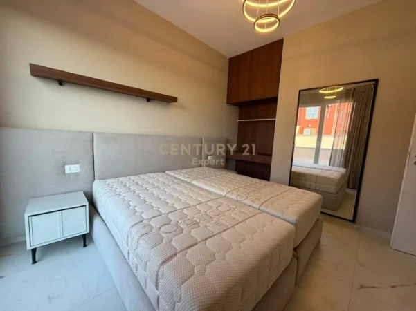 Tirane, jepet me qera apartament 1+1 Kati 8, 62 m² 550 € (Kompleksi Aura)