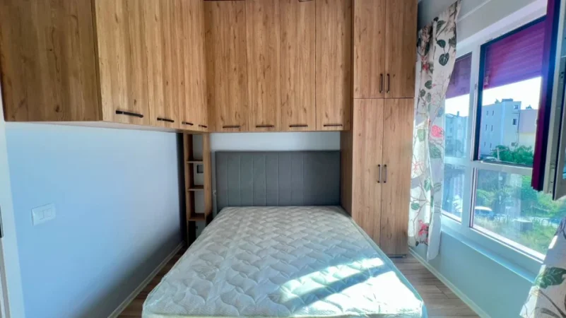 Me Qera: 1+1 📍Ali Demi (Kompleksi Mangalem) - Kt.5 - 40,000 Leke/Muaj - Sp.60m² || Akses i shpejte me nyjet kryesore te Tiranes