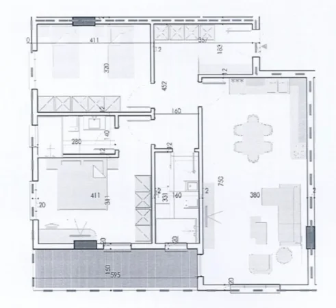 Tirane, shitet apartament 2+1+Ballkon Kati 8, 111 m² 89.000 € (Kamez, Ulliri)