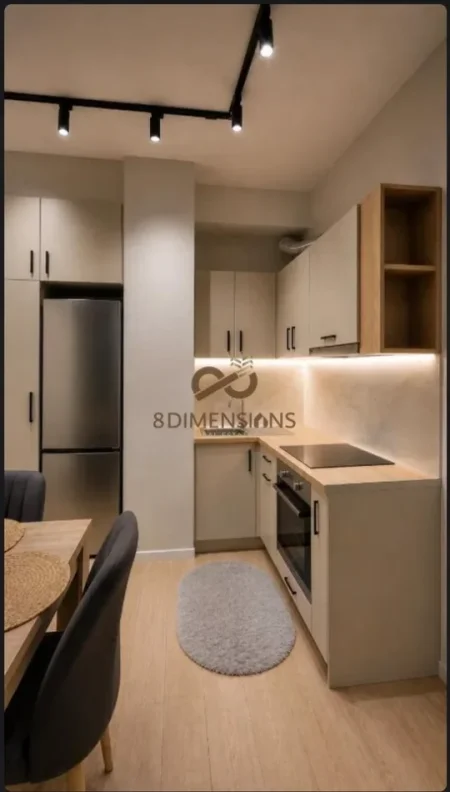 Tirane, shitet apartament 1+1+Ballkon Kati 2, 48 m² 82.000 € (ali demi)