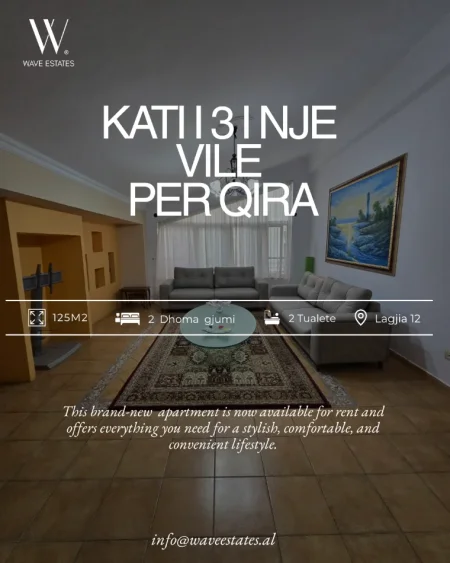 Durres, jepet me qera apartament Kati 3, 125 m² 600 € 