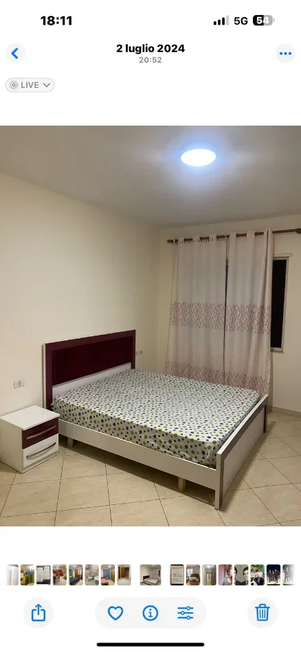 Tirane, jepet me qera apartament 3+1 Kati 8, 550 € 
