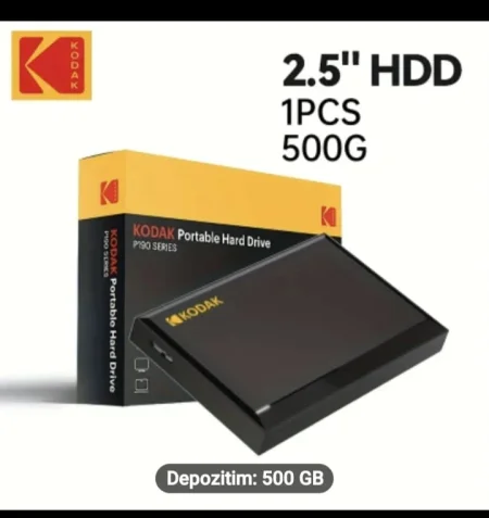 Durres,HD KODAK 500GB USB 3.0 READ UP TO 150MBS (sheshi pranvera)