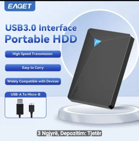Durres, HD EAGET 3.0 320GB READ UP TO 200MBS USB EAGET 3.2 READ UP 560MBS 128GB SD CARD SAMSUNG EVO PLUS 1TB
