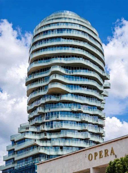 Tirane, shitet apartament 1+1+Ballkon Kati 8, 118 m² 499.380 € (Tirana's Rock, Qender)