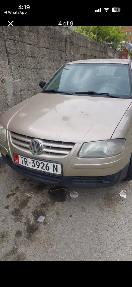 Tirane, shitet makine VW gol 1.9 Nafte, manuale Kondicioner 95 km