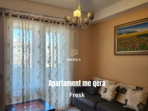 Tirane, jepet me qera apartament 1+1 ,Kati 4, 63 m² 400 € (Fresku)