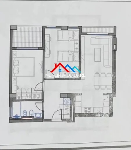 Tirane, shitet apartament 2+1+Ballkon Kati 2, 90 m² 143.000 € (RRUGA DALIP TOPI,FRESK)