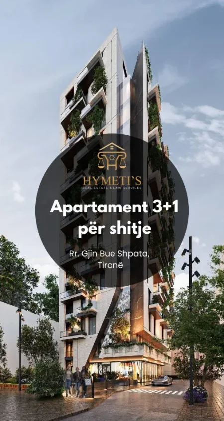 Shqiperi, shitet apartament 3+1 , 156 m² 577.200 € (Rr. Gjin Bue Shpata)