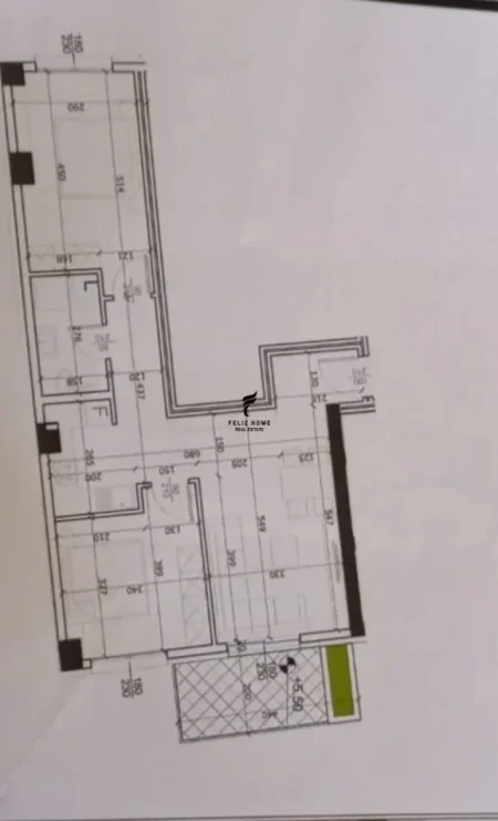 Tirane, jepet me qera zyre Kati 1, 97 m² 1.300 € (MYSLYM SHYRI)