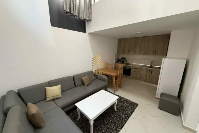 Tirane, jepet me qera apartament 1+1 Kati 1, 55 m² 450 € (Rruga e Dibres)
