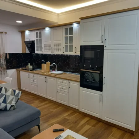 Tirane, jepet me qera apartament 1+1 Kati 4, (bllok)