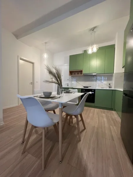 Jepet me Qira Apartament 1+1,tek Kompleksi Kontakt ne Ali Dem!,  650 MIJE LEKE