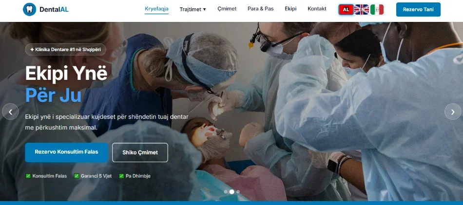 Krijojmë website të llojeve të ndryshme
