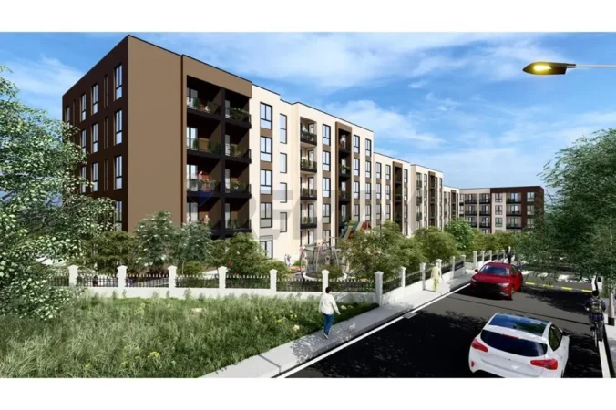 🏠Shitet Apartament 1+1 tek Family Residence , PASKUQAN TIRANE