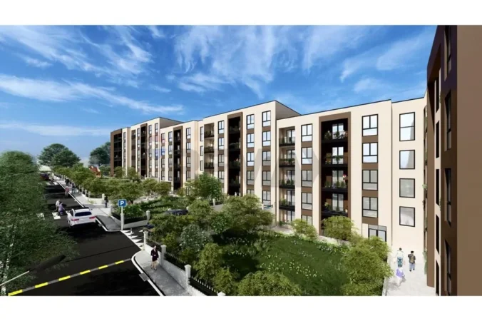 🏠Shitet Apartament 1+1 tek Family Residence , PASKUQAN TIRANE