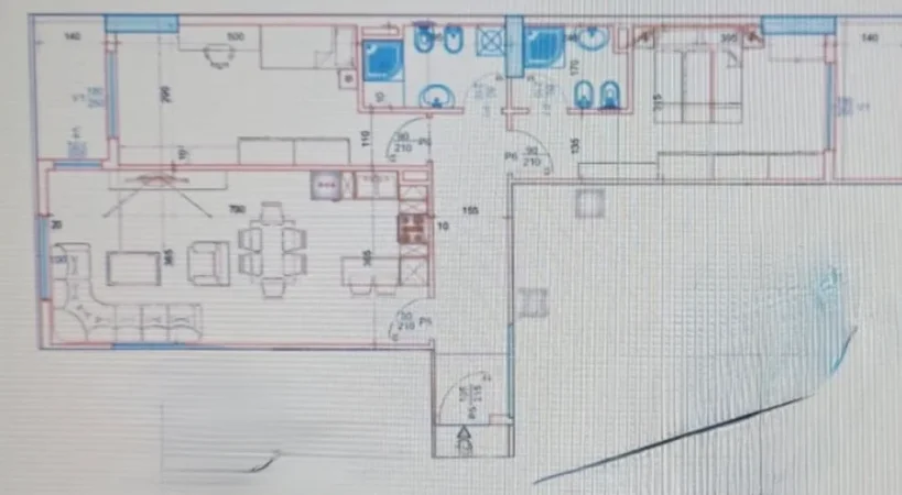 Tirane, shitet apartament 2+1 , 114 m² 125.700 € (Paskuqan, Space City Complex)