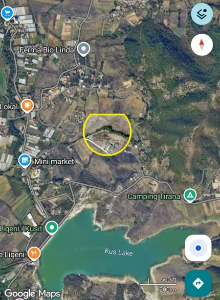 Tirane, shitet toke , 1.000 m² 60.000 € (Liqeni Kus)