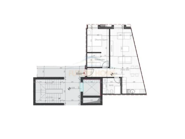 Tirane, shitet apartament 1+1+Aneks+Ballkon , 76 m² 138.000 € 