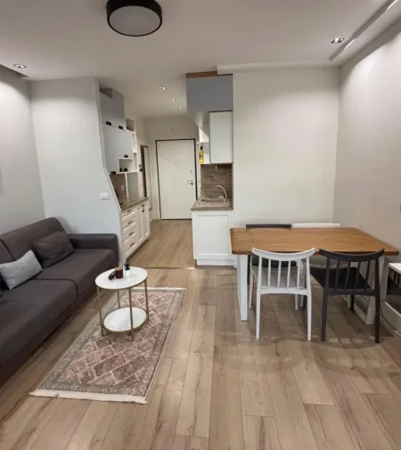 Tirane, jepet me qera garsoniere Kati 9, 35 m² 450 € (VILAT GJERMANE)