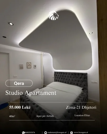 Tirane, jap me qera apartament Studio , 40 m² 550 € 