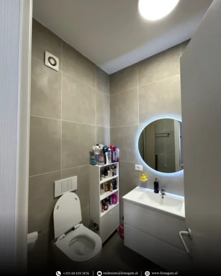 Tirane, jepet me qera apartament+verande | Penthouse 2+1 , 117 m² 900 € 