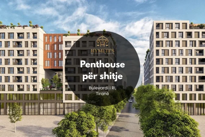 Tirane, shitet apartament+verande | Penthouse , 193 m² 600.000 € (Bulevardi i Ri)