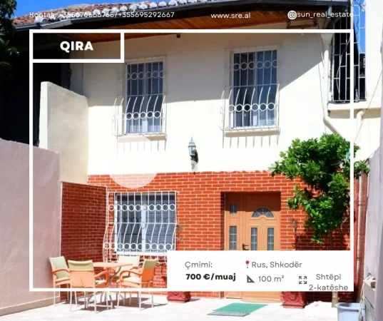 Shkoder, jepet me qera Vile Vile 2 Katshe , 100 m² 700 € (RUS)