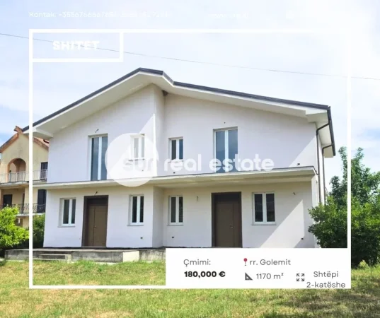 Shkoder, shitet Vile Vile 2 Katshe Kati 1, 1.170 m² 180.000 € (rr. GOLEMIT)