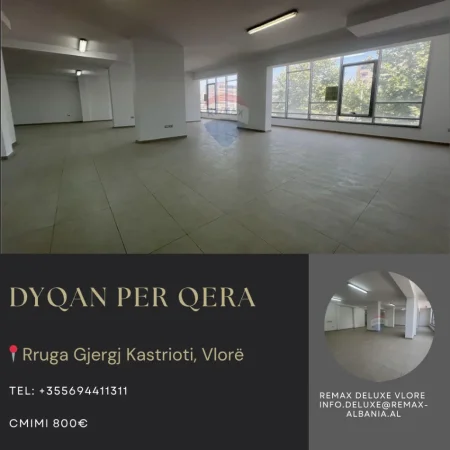 Vlore, jepet me qera ambjent biznesi Kati 2, 225 m² 800 € (Rruga Gjergj Kastrioti (Transballkanike), Vlorë)