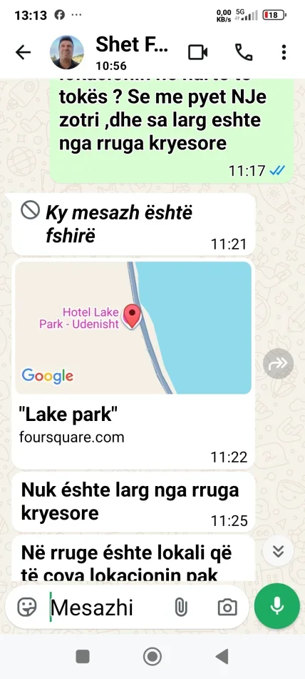Pogradec, shitet truall , 600 m² (Pogradec (Hudenisht))