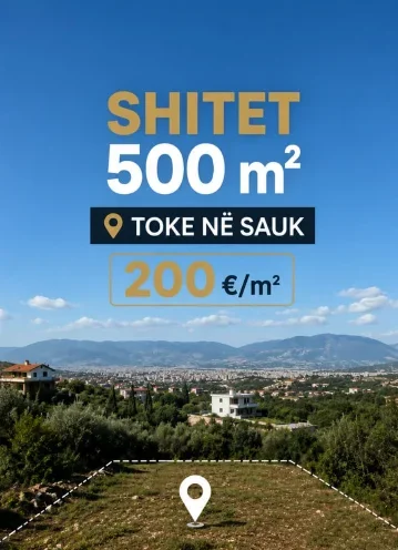 Tirane, shitet truall , 500 m² 100.000 € (sauk)