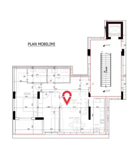 OKAZION rruga Elbasanit 1300€/m2 Shitet Apartament 2+1+2 134 m²