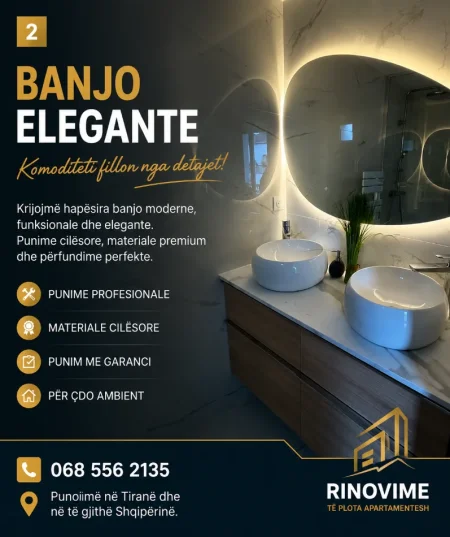 Tirane, ofroj Rinovime & Ndertime